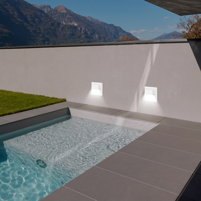 ΦΩΤΙΣΤΙΚΟ ΤΟΙΧΟΥ LED 6W 135X135X55 3CCT IP65 ΛΕΥΚΟ  ARTE ILLUMINA SENARIO