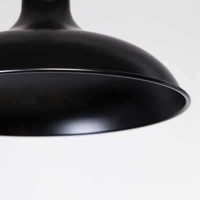 ΣΚΙΑΔΑ ΜΕΤΑΛΛΙΚΗ Φ360 ΜΑΥΡΗ ARTE ILLUMINA SIROS