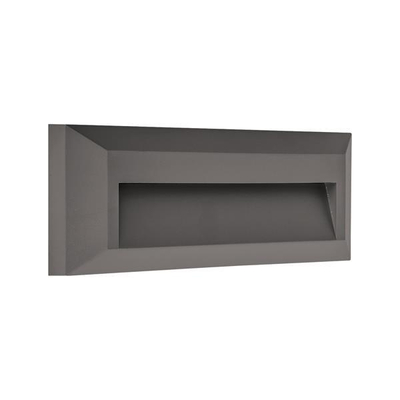 ΑΠΛΙΚΑ ΤΟΙΧΟΥ LED SLIM 2W IP65 220-240V 3CCT 230X80X27mm ΓΡΑΦΙΤΗΣ PRO ARTE ILLUMINA