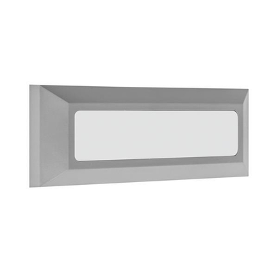ΦΩΤΙΣΤΙΚΟ ΤΟΙΧΟΥ SLIM LED 4W IP65 230V 3CCT 230X80mm ΓΚΡΙ PRO ARTE ILLUMINA