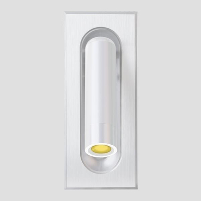 ΑΠΛΙΚΑ ΤΟΙΧΟΥ ΑΛΟΥΜΙΝΙΟΥ ΧΩΝΕΥΤΗ LED 3W 3000Κ Α170 ΛΕΥΚΗ ARTE ILLUMINA