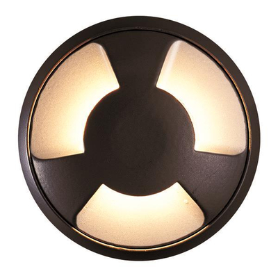 ΦΩΤΙΣΤΙΚΟ ΔΑΠΕΔΟΥ ΕΞΩΤΕΡΙΚΟ 3F LED 3W IP65 12V Φ68X24mm ΜΑΥΡΟ PRO ARTE ILLUMINA