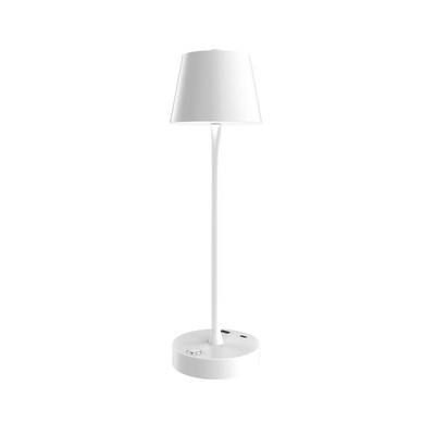 it-Lighting Tahoe Rechargeable LED 2W 3CCT Touch Table Lamp White D:38cmx11cm (80100220)