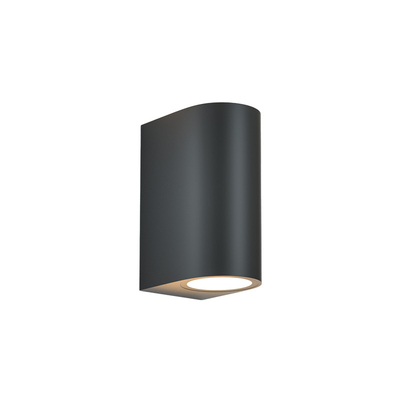 it-Lighting Michigan 2xGU10 Outdoor Up-Down Wall Lamp Anthracite D:14.7cmx9cm (80200144)