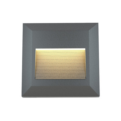 it-Lighting Salmon LED 2W 3CCT Outdoor Wall Lamp Anthracite CCT D:12.4cmx12.4cm (80201840)