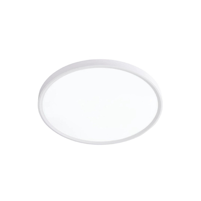 Inlight Πλαφονιέρα οροφής LED 24W 3CCT (by switch on base) σε λευκή απόχρωση D:30x2,5cm (42036-D-White)
