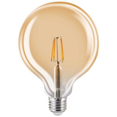 JUST LED JUSTLed-LED Filament Ε27 G125 12W 3000K Θερμό Amber (B271212201)