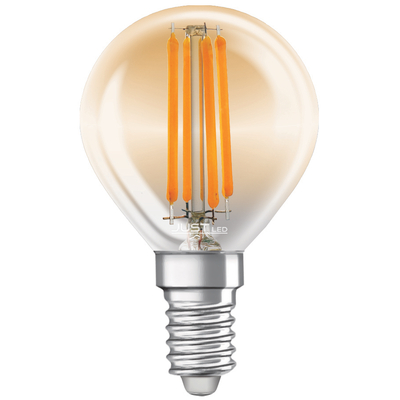 JUST LED JUSTLed-LED Filament Ε14 C35 6W 3000K Θερμό Amber Dimmable (B144506301)