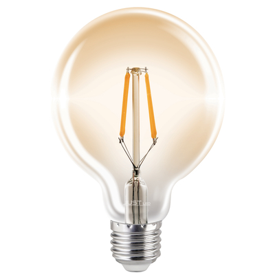 JUST LED JUSTLed-LED Filament Ε27 G95 10W 3000K Θερμό Amber Dimmable  (B279510301)