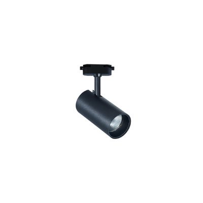 InLight Σποτ τριφασικής ράγας LED 30W 3CCT με επιλογή εναλλαγής μοιρών σε μαύρη απόχρωση D:7 cmX13,5cm ( T3-06600-Black)