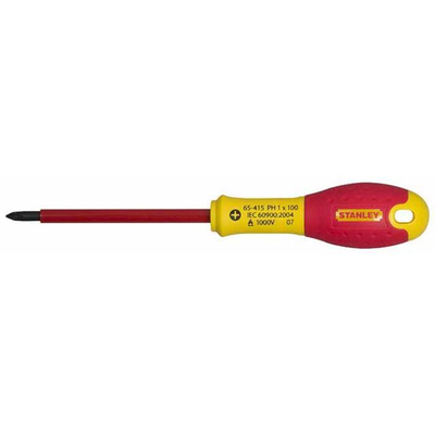 Κατσαβίδι Phillips με μόνωση 1000V VDE FATMAX ph1x100mm σε blister / 0-65-415