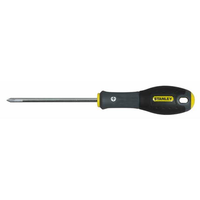Κατσαβίδι Phillips FATMAX ph2x125mm σε blister. Ο χρωματισμός στην άκρη του κάνει ευκολότερη τη σωστή επιλογή κατσαβιδιού ανάλογα με τον τύπο της βίδας. Ο μαλακός θόλος του τελειώματος επιτρέπει γρηγορότερη περιστροφή προσφέροντας ταχύτητα και άνεση στο χρήστη. / 0-65-209