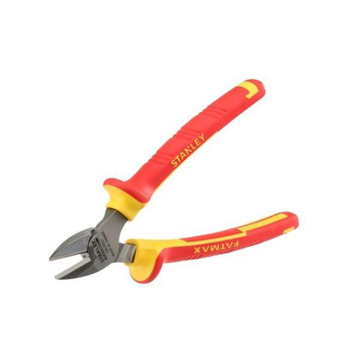 Πλαγιοκόφτης FATMAX με μόνωση 1000V VDE 160mm. Τσιμπίδες σκληρυμένες και φινιρισμένες στο χέρι, για μεγαλύτερη διάρκεια ζωής. Κατασκευή από σφυρηλατημένο ατσάλι χρωμιού - νικελίου, για αντοχή. / 0-84-009