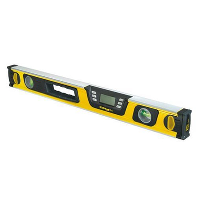 Αλφάδι ψηφιακό FATMAX με 2 μάτια μήκος 60cm, Ανάκληση μνήμης (9 μετρήσεις). Οθόνη LCD. Ανάγνωση 360° – γυρίζει σε ανάποδη θέση. Λειτουργία HOLD. Λειτουργία MODE (βαθμός/ποσοστά/in-ft). Δείκτης χαμηλής μπαταρίας. Συμπεριλαμβάνεται αδιάβροχη τσάντα. / 0-42-065