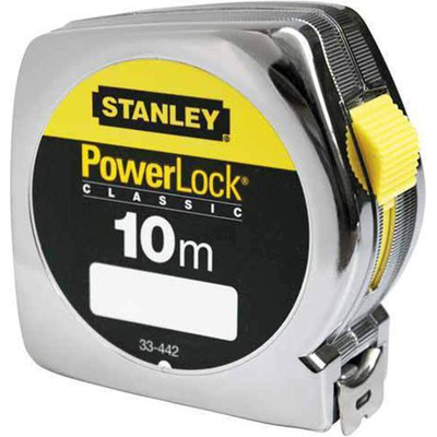 Μέτρο POWERLOCK με κέλυφος ABS και λάμα 25mm - 10m / 1-33-442