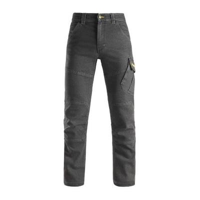 Παντελόνι εργασίας γκρί NIMES JEANS 73% Βαμβάκι, 25% Πολυεστέρας, 2% Ελαστάνη  310g/m με μια τσέπη αριστερά στο πλάι S / 36880