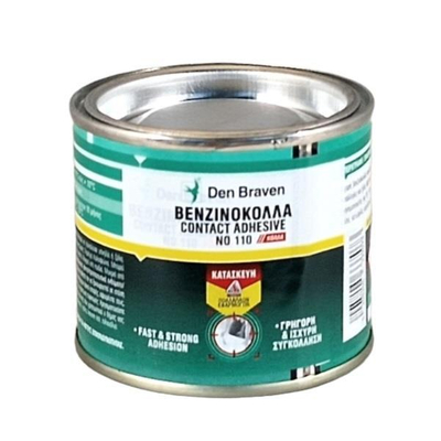 Βενζινόκολλα 100gr μελί χωρίς τολουόλη, αντοχή σε υγρασία, νερό και καιρικές συνθήκες, ελαστική μετα την ωρίμανση, καλή πρόσφυση, για εσωτερική και εξωτερική χρήση / 34030000