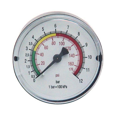Μανόμετρο-ρολόι με διάμετρο 63mm / 61303