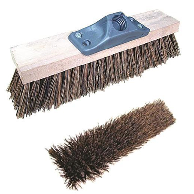 Βούρτσα δρόμου με χόρτινη τρίχα 6cm μήκους 40cm / 40170