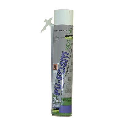 Αφρός πολυουρεθάνης χειρός 12τεμ. PU-FOAM 750ml ενός συστατικού, εξαιρετικής ποιότητας, διογκούμενος. Σχεδιασμένος για σφράγιση και πλήρωση αρμών, κενών και συνδέσεων, κατηγορία πυρανάσχεσης B3 κατά DIN 4102-1 / 40005764