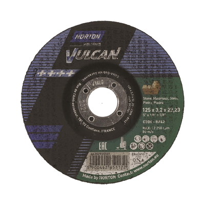 Δίσκος κοπής μαρμάρου 25τεμ. κούρμπα vulcan No125x3,2x22,23mm / 66252925501