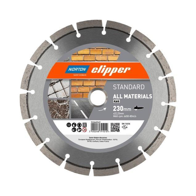 Δίσκος διαμαντέ μπετού MULTI-MATERIAL STANDARD 230X2,5X22,23mm για όλα τα δομικά ύλικα και γρανίτη / 70184609629