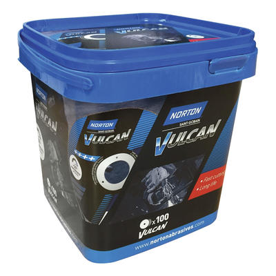 Δίσκος κοπής για inox-σιδηρου  100τεμ. ίσιος VULCAN No125x1x22,23mm / 66252828188