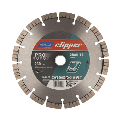 Δίσκος διαμαντέ για γρανίτη και πέτρα PRO GRANITE TURBO 230X2,4X22,23MM / 70184626528