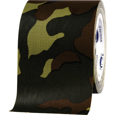 Ταινία υφασμάτινη παραλλαγής 48mmx5m. Πανίσχυρη υφασμάτινη ταινία, υψηλής ποιότητας,
 εξαιρετικά «πυκνή», με κόλλα μεγάλης αντοχής. Γενικής χρήσης, ιδανική για επισκευή σωλήνων,
 λάστιχων ποτίσματος, κλπ. Κόβεται με το χέρι. Αδιάβροχη και ανθεκτική σε όλες τις καιρικές συνθήκες. Αντέχει έως 60C (για μικρά διαστήματα 1 ώρας, έως 80C). Aντοχή εφελκυσμού : 183Ν/25mm. Συγκολλητική δύναμη : 13Ν/25mm. / CA5005