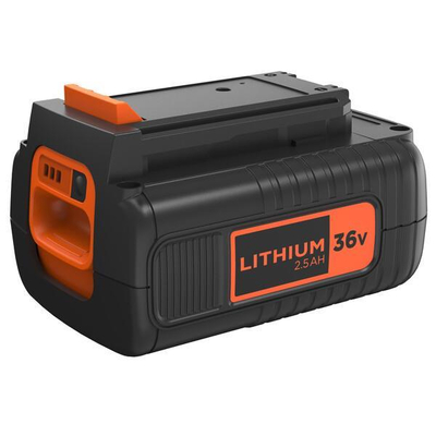 Μπαταρία Li-Ion 36Volt 2,5Ah, κατάλληλη για όλα τα εργαλεία κήπου 36Volt BLACK + DECKER / BL2536-XJ
