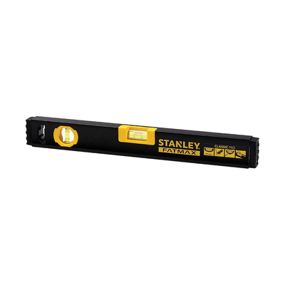 Αλφάδι αλουμινίου FATMAX Classic Pro μαύρο με 2 μάτια μήκος 60cm / FMHT42554-1