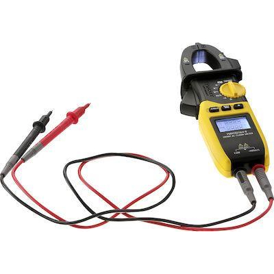 Πολύμετρο ψηφιακό 600A CATIII 600V με τσιμπίδα, 8 ψηφίων και 2 γραμμών, αντίσταση 10ΜΩ, συχνότητα 3KHz και θήκη μεταφοράς / FMHT82564-0