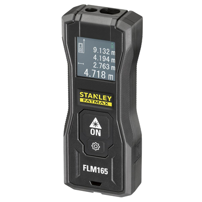 Μέτρο laser FLM165, εμβέλεια 50m, σφάλμα +/-1,5mm, για απόσταση, εμβαδόν, όγκο & πυθαγόρειο θεώρημα / FMHT77165-0