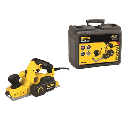 Πλάνη 750W με μέγιστη ικανότητα βάθους: 2mm, ταχύτητα χωρίς φορτίο: 16500rpm, πλάτος πλάνης: 82mm, βάρος: 2,96kg, 2 αυλάκια λοξοτομής διαφορετικών μεγεθών, αριστερή και δεξιά απομάκρυνση πριονιδίων, αναστρέψιμα μαχαίρια πλάνης από καρβίδιο. / FME630K