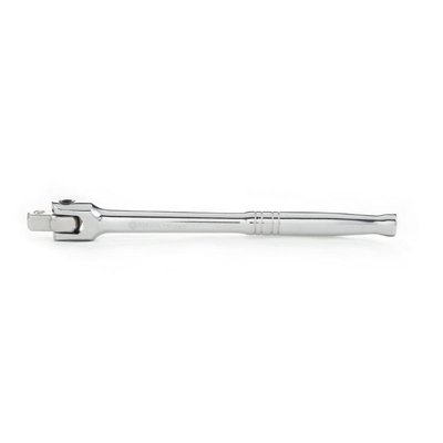 Μανέλα σπαστή 1/2" 423mm. Λαβή για μεγαλύτερη μόχλευση. Ευέλικτη κεφαλή για πολλαπλές γωνίες χρήσης. Μονοκόμματη κατασκευή από κράμα χάλυβα για στιβαρή απόδοση. Η σφαιρική συγκράτηση βοηθάει να ασφαλίσουν τα καρυδάκια στην κεφαλή του δίσκου. Πλήρως γυαλισμένο φινίρισμα χρωμίου που καθαρίζεται εύκολα και αντιστέκεται στη διάβρωση. Χάλυβας από κράμα χρωμίου-βαναδίου (Cr-V) για εξαιρετική αντοχή και ανθεκτικότητα. / ST13951SC