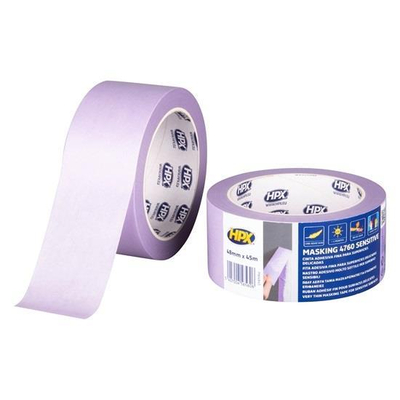 Χαρτοταινία βαφής 4760 για ευαίσθητες επιφάνειες 48mm x 45m. Υψηλής ποιότητας χαρτοταινία για εξαιρετική ακρίβεια. Καλή πρόσφυση σε μέταλλο, γυαλί, πλαστικά και λάστιχο. Αντέχει στα διαλυτικά. Αντέχει στην UV ακτινοβολία, δεν αφήνει υπολείμματα στις περισσότερες επιφάνειες μέχρι και 3 μήνες μετά από την εφαρμογή. / PW4845