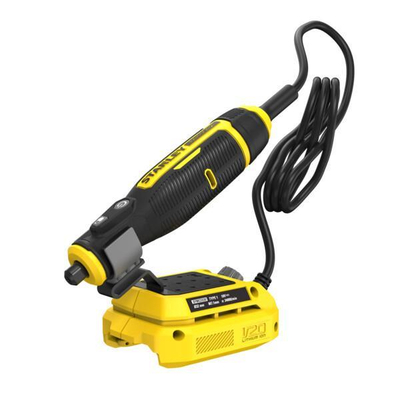 Περιστροφικό πολυεργαλείο της εταιρείας Stanley, με λειτουργία μπαταρίας 18V (δεν περιλαμβάνεται). Ιδανικό για ερασιτεχνική χρήση και κατάλληλο για κοπή, λείανση, τρίψιμο, τρόχισμα, σκάλισμα, χάραγμα υλικών όπως ξύλο, μέταλλο, γυψοσανίδα, κ.α. Έχει δυνατότητα προσαρμογής της ταχύτητας έως 34000rpm, ώστε να τη ρυθμίζετε ανάλογα με την εργασία που έχετε να κάνετε.
Βασικά χαρακτηριστικά:

Περιστροφικό εργαλείο 18V,
Στροφές: 6.700 έως 34.000rpm,
Με μεταβλητή ταχύτητα,
Χωρίς μπαταρία και φορτιστή. / SFMCE030B-XJ