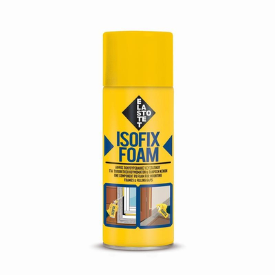 Αφρός πολυουρεθάνης, χειρός ISOFIX FOAM 12τεμ φιάλη 300ml, για πλήρωση κενών,
 ρωγμών και οπών. Έχει εξαιρετική πρόσφυση σε
όλα τα υποστρώματα εκτός από πολυαιθυλένιο,
πολυπροπυλένιο και τεφλόν. Είναι ανθεκτικός στο 
νερό και τη γήρανση αλλά είναι ευαίσθητος στην
ακτινοβολία UV. Προσφέρει εξαιρετική μόνωση. 
Μετά την σκλήρυνση δεν συρρικνώνεται. / P.00926