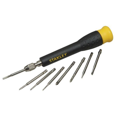 Λαβή mini σετ 8τεμ. με μύτες 6 ίσιες & 2 phillips / STHT0-62629