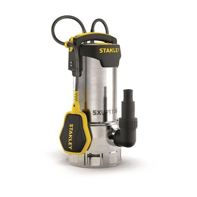 Αντλία βυθιζόμενη ακάθαρτων υδάτων 1100W-7/8hp, inox με φλοτέρ, τάση: 230V/50Hz, παροχή: 16500L/h, μανομετρικό 10,5m, βάθος βυθίσματος ως 7m, ελάχιστο βάθος νερού 45mm, μέγεθος σωματιδίων ως 35mm, στόμιο 1",1-1/4", 1-1/2" και καλώδιο 10m. / SXUP1100XDE