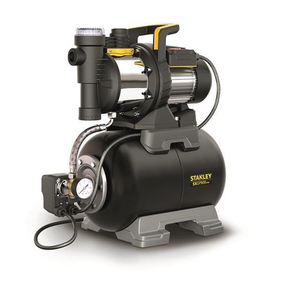 Πιεστικό 900W-7/8hp, αυτόματο με ενσωματωμένο φίλτρο νερού, τάση: 230V/50Hz, παροχή: 3600L/h, μανομετρικό 42m, μέγεθος σωματιδίων ως 1mm, στόμιο 1", πίεση 1,5-4,2Bar, δοχείο 24L και καλώδιο 1m. / SXGP900XFBE