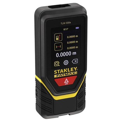 Μέτρο laser TLM330, εμβέλεια 100m, σφάλμα +/-1mm, για απόσταση, εμβαδόν, όγκο και πυθαγόρειο θεώρημα, Bluetooth, αποθήκευση 20 μετρήσεων, με θήκη και μπαταρία. Ιδανικό για χρήστες DIY. Γρήγορη και με ακρίβεια εκτίμηση απαιτούμενων υλικών. / STHT1-77140