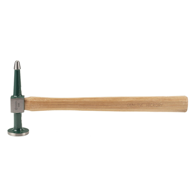 Σφυρί φανοποιών με επίπεδη στρογγυλή κεφαλή και σφαιροειδής μύτη. Ανθεκτική λαβή από ξύλο σφένδαμου για άνετο κράτημα Μοναδική διαδικασία ενσωμάτωσης για να αποτρέπεται η εύκολη αποκόλληση της κεφαλής του σφυριού Σφυρηλατημένη κεφαλή σφυριού με επεξεργασία σκλήρυνσης για να αποφεύγεται η εύκολη θραύση Ανταποκρίνεται ή υπερβαίνει τις προδιαγραφές ASME B107.410 / ST92106SC