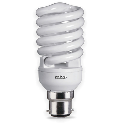 El122206 | t2 Extra Slim Spiral|20w(>88w)b22|6500k|1200lm|{enjoysimplicity}™