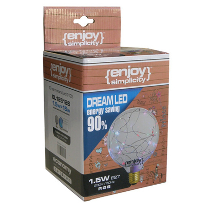 El125126 | Dreamled Stars G125|1.5w E27| r g b | {Enjoysimplicity}™