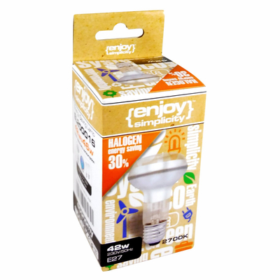 El200015 | r63 Halogen|28w(>29w)e27|2700k|130lm|{enjoysimplicity}™