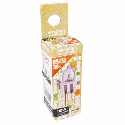 El210015 | Gy6.35 Halogen|35w(>50w)12v|3000k|770lm|{enjoysimplicity}™