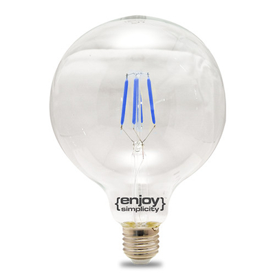 El821256 | Dreamled Fillament Coloured G125|4w E27|mπλε|{enjoysimplicity}™