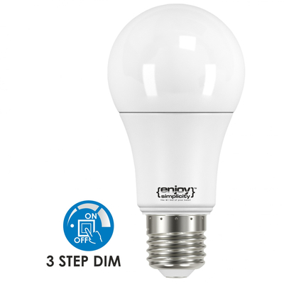El101206 | Smartled a60 on-off 3stepsdim|11.5w(>75w)ε27|6500k|1130lm|{enjoysimplicity}™