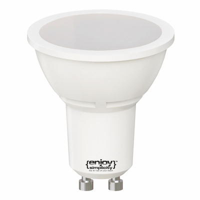El102106 | led Gu10|3w(>25w)|6500k|275lm|100°|{enjoysimplicity}™